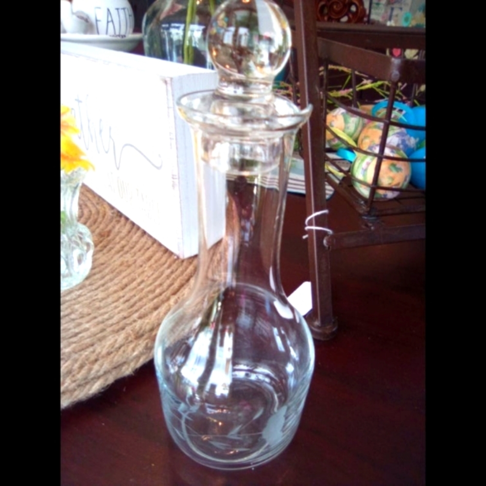 Princess House oil and vinegar decanter